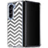 Silver Chevron Galaxy Z Fold5 5G Clear Case